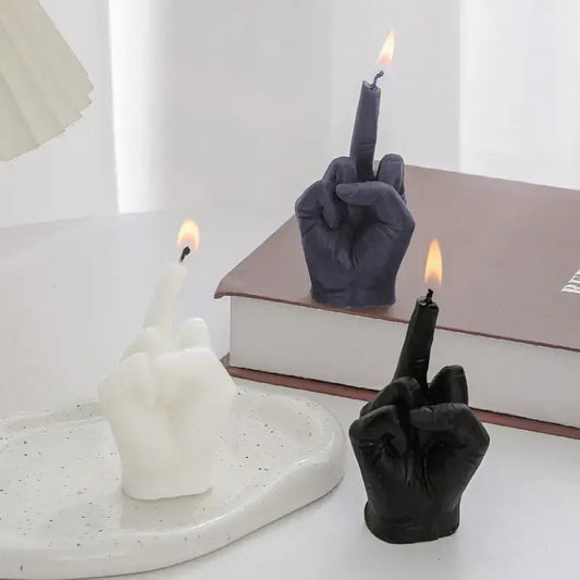 Creative Middle Finger Shaped Scented Candles - Giladeco